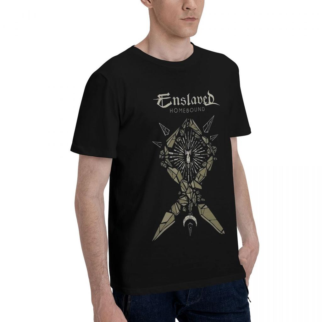 Enslaved Homebound 100% Baumwolle Lässige Atmungsaktive Bequeme Oberteile Neue Geschenke Und T-Shirts Herrenkleidung