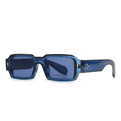 Punk Luxury Brand Designer Square Classic Rivet Sunglasses Women For Men Trendy Sun Glasses Vintage Popular Shades Uv400
