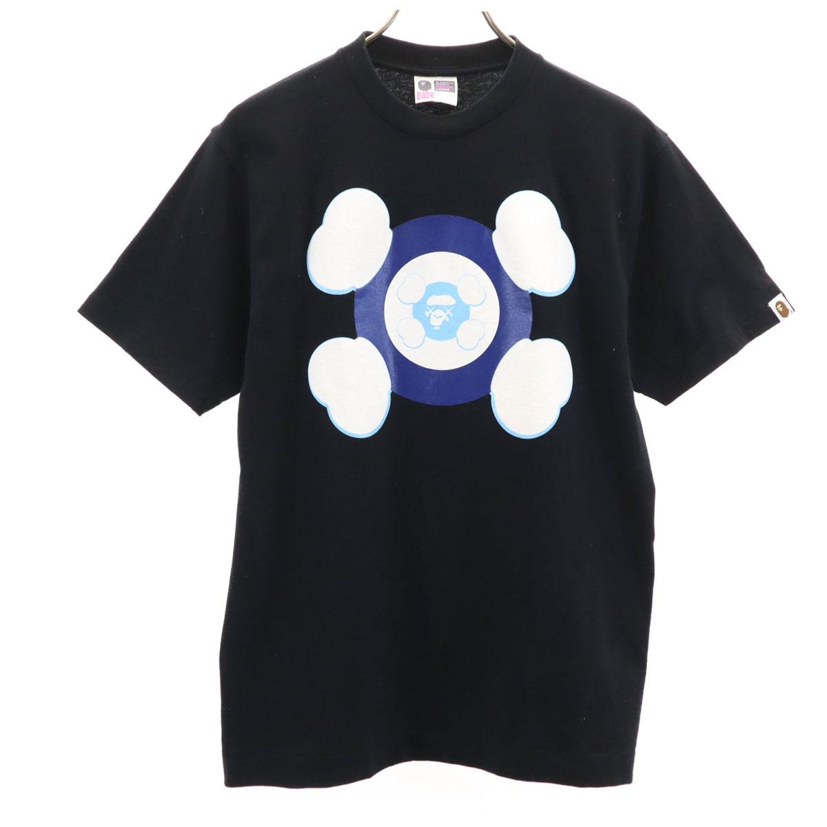 

BAPE made in Japan Short sleeve Print T-shirt M black Men s Used