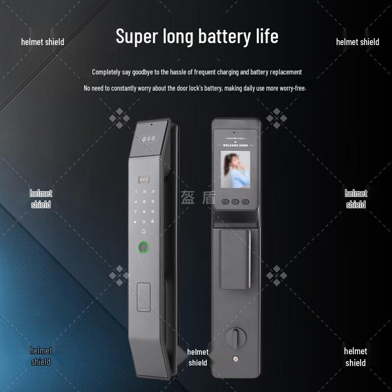 Kuidun A5 Full Automatic Smart Door Lock with Peephole