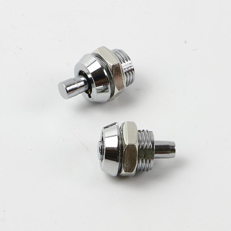 7 Pin Tubular Keyed Cam Lock for ATM Machine Kiosk Cabinet Coin Operated Equipment Quarter Turn Lock (White,Zinc Alloy) белый
