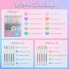Sakura Crepas Water-based Ballpoint Pen Ball Sign Tiara Knock Limited 10 Colors GBRA208T-10