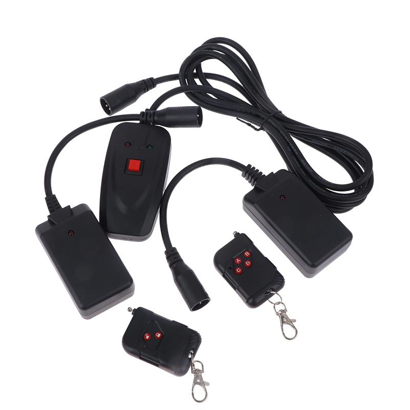 3pinový bezdrátový dálkový ovladač pro řídicí jednotku kouřového mlhového stroje