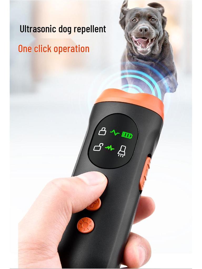 Dispositif Portatif Ultrasonique Haute Puissance Anti-Aboiements & Dressage de Chiens