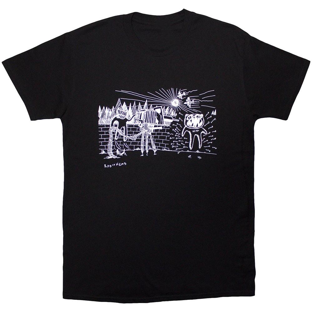 Radiohead Band Graphic 2026 Unisexs TShirt Unisex ONeck 100 Cotton Short Sleeve Y2k Oversized Fashion Vintage Popular Tee