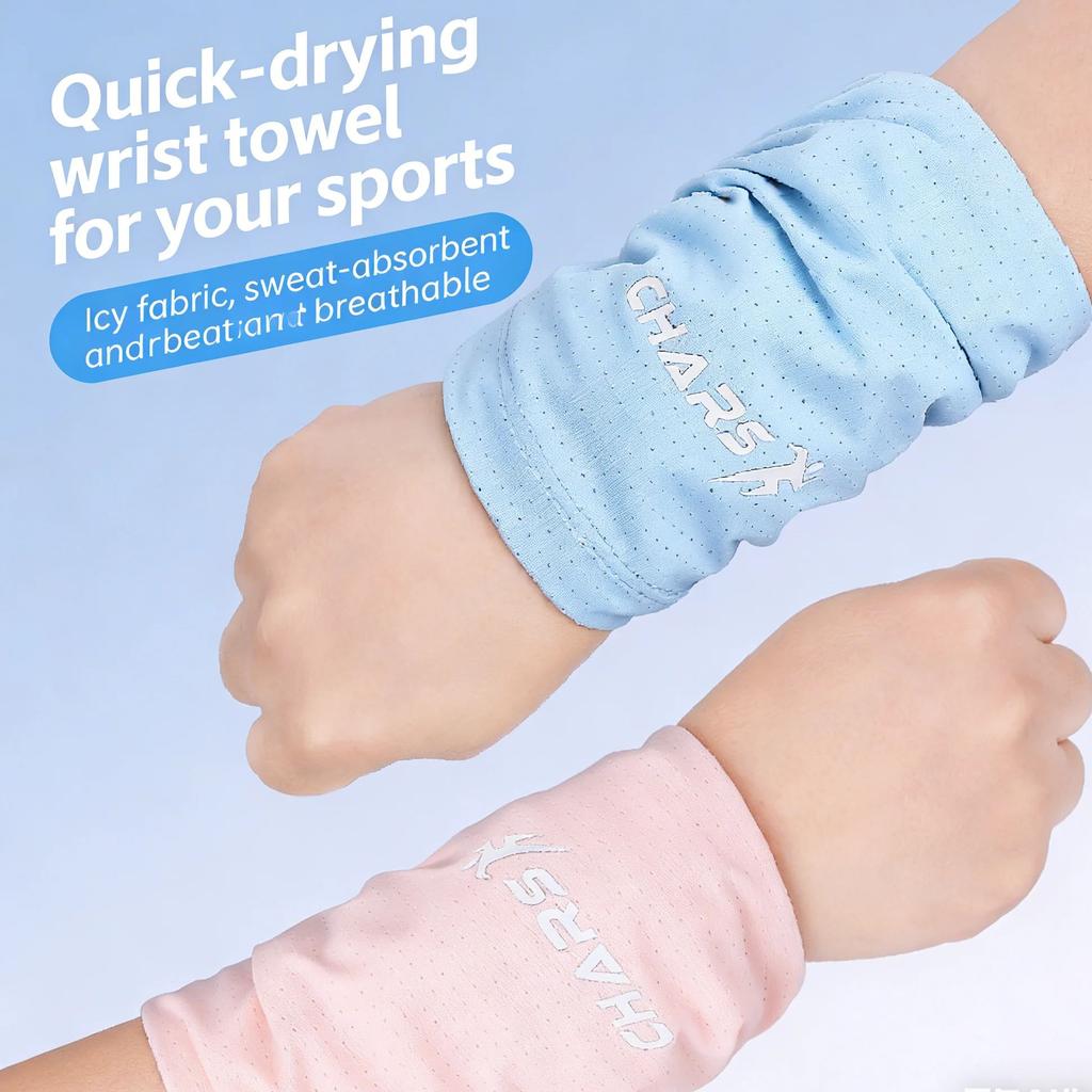 Sports Wristband Thin Breathable Women's Running Fitness Wrist Wiping Sweat Absorbing Quick Drying Multifunctional Wristband