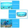 Portable Inflation-free Hard Plastic Swimming Pool Folding Pool Family Swimming Pool Round Swimming