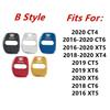 4Pcs Car Logo Door Lock Protector Stickers for Cadillac CTS CT4 CT5 CT6 XT4 XT5 XT6 Anti-Rust Cover Accessories svagd99