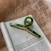 Elegant Oversized Retro Acetate Hairpin: Exquisite Korean Shark Clip for Women