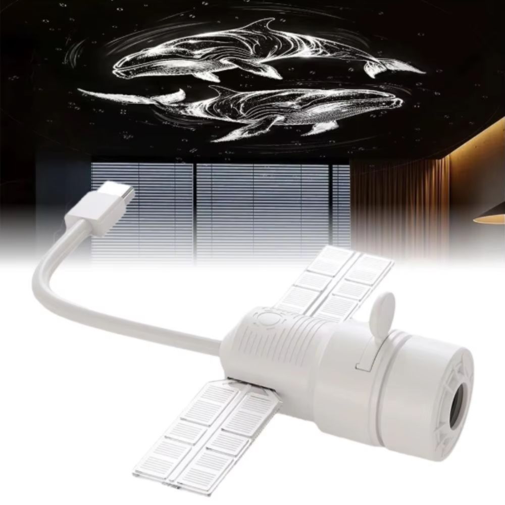USB Powered Night Light Adjustable Focus Satellite Projector Star Projector  Romantic Atmosphere