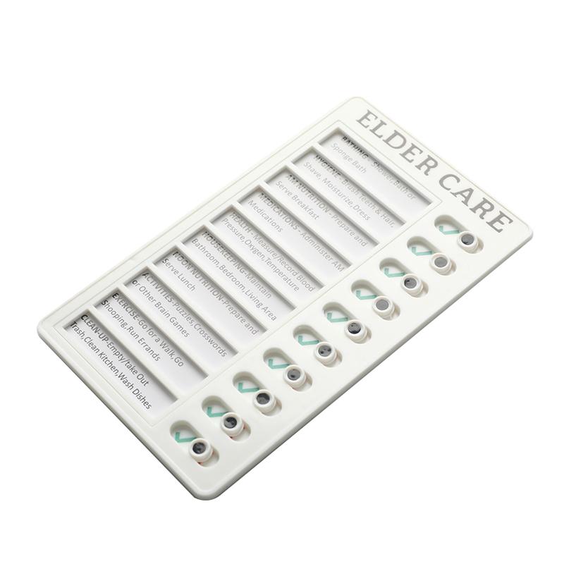 Memo Plastic Board Chore Chart Reusable Checklist Daily Planner Responsibility
