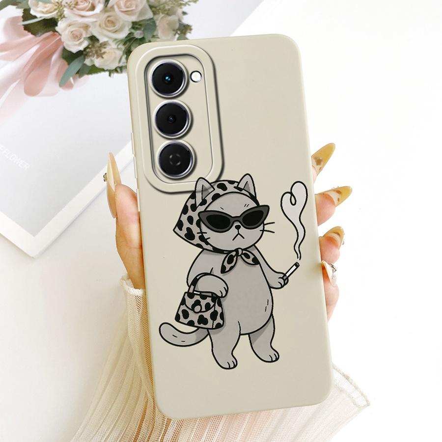 For Tecno Spark 40 Pro Plus Case Fashion Flower Soft Silicone Len Protective Cover For Tecno Spark 40Pro 40C Spark 40Pro+ Coque