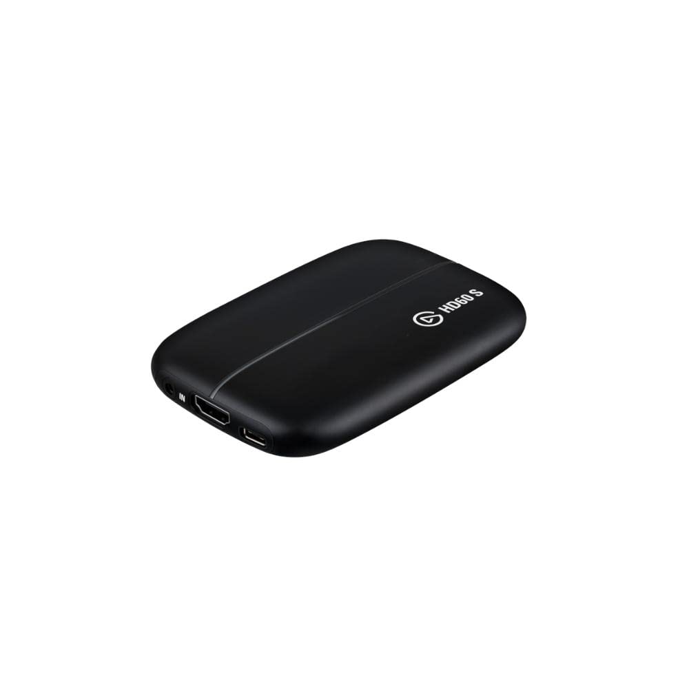 CORSAIR Elgato HD60 S Game Capture Software Low USB with Xbox Series Xbox One Card, Encoding, 1080p/60fps, Latency, 3.0 [Compatible PS5, PS4/Pro, X/S,
