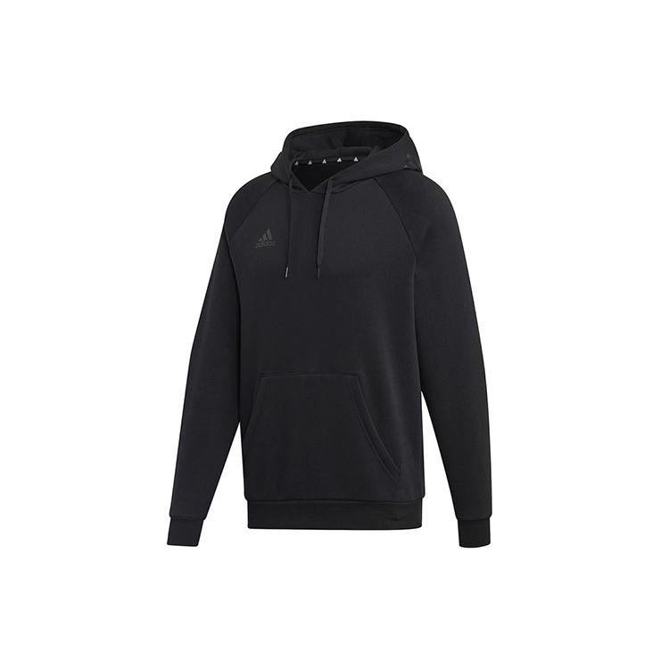Adidas Sweatshirts Men's Black Hooded Moderate Regular DY5821
