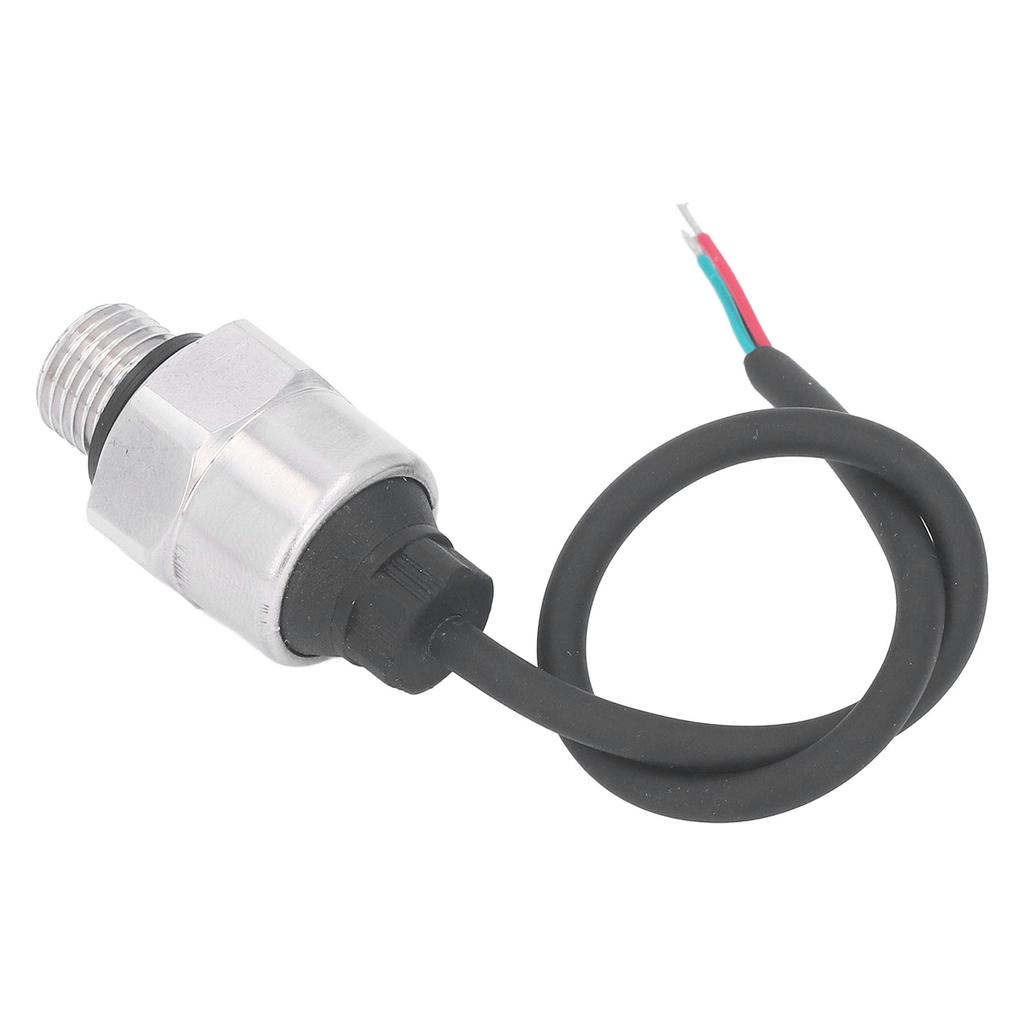 Pressure Transducer Sensor G1 4 0.5 to 4.5V Output Pressure Transducer Sender Sensor for Oil 5 to 12V 0.5Mpa