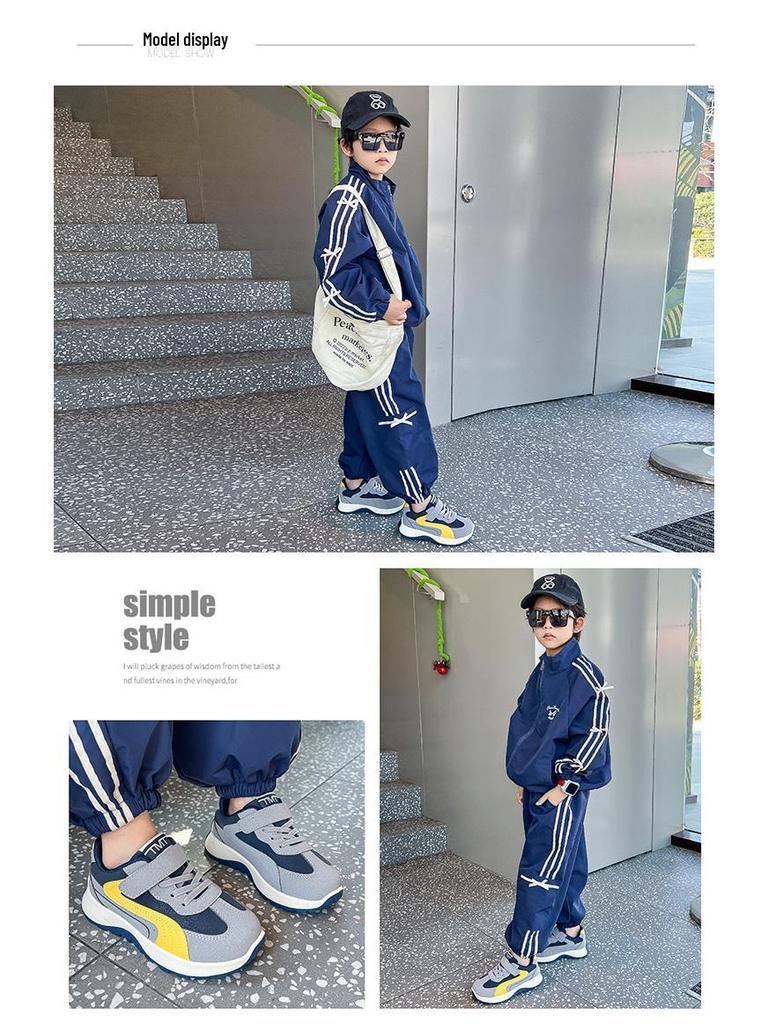 2026 Spring & Autumn Kids' Fashion Sneakers: Casual Running Shoes for Boys & Girls