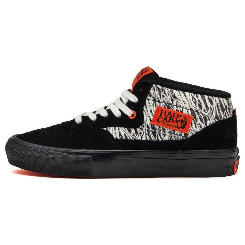Vans Victoria X Half Cab Повседневные кроссовки для скейтбординга средней высоты Унисекс Кеды Черные VN0A5FCD1KP 40.5