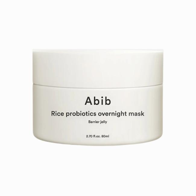 Abib Rice Probiotics Overnight Mask Barrier Jelly 80ml / Revitalizing, Nourishing, Moisturizing, Korean Cosmetics, Kbeauty