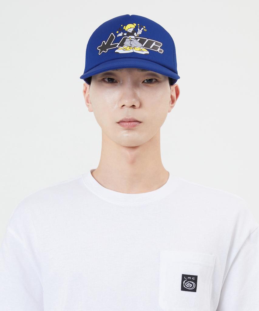 LMC Lost City Girl Mesh Cap Blue