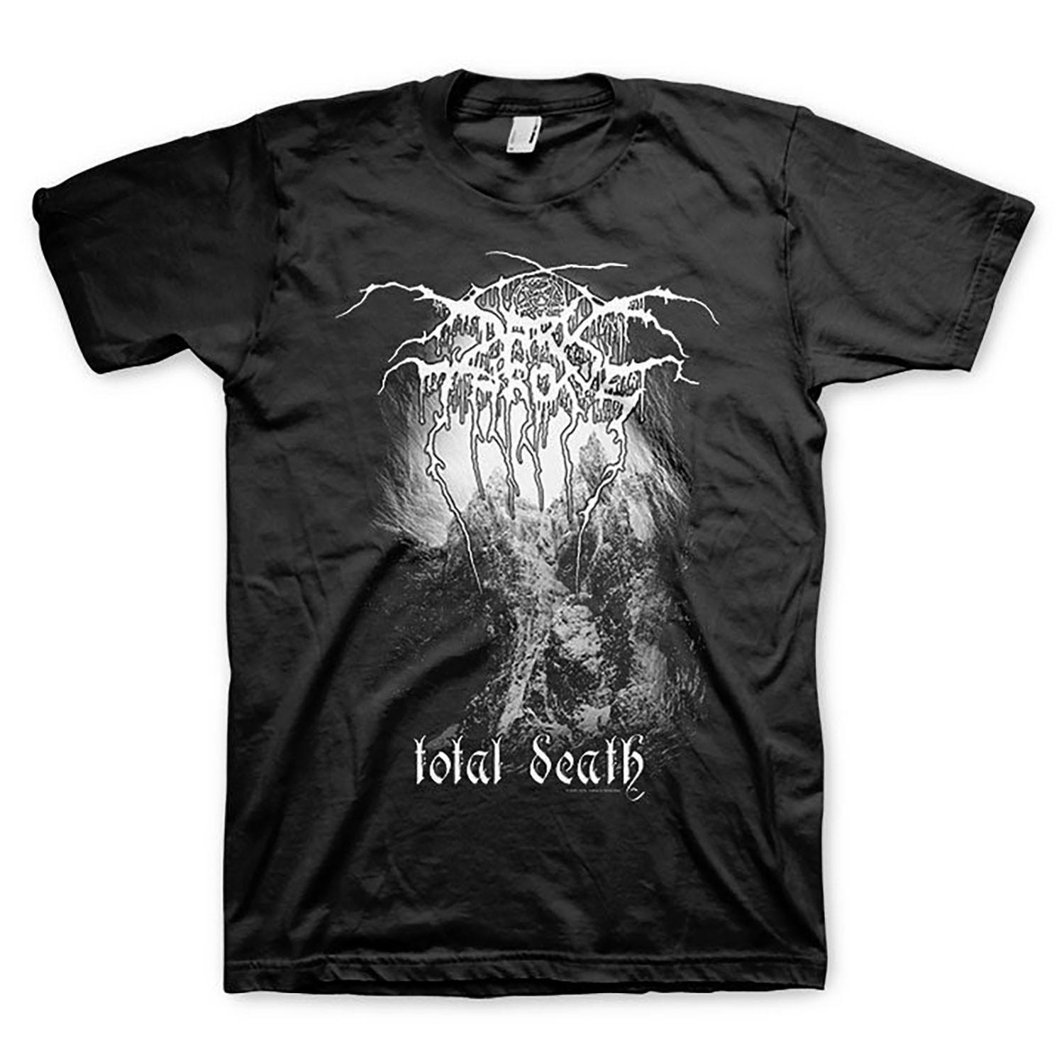 Mens DarkThrone Total Death T-shirt Small Black XXXL