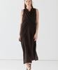 Masimodutti Linen Crossover Dress