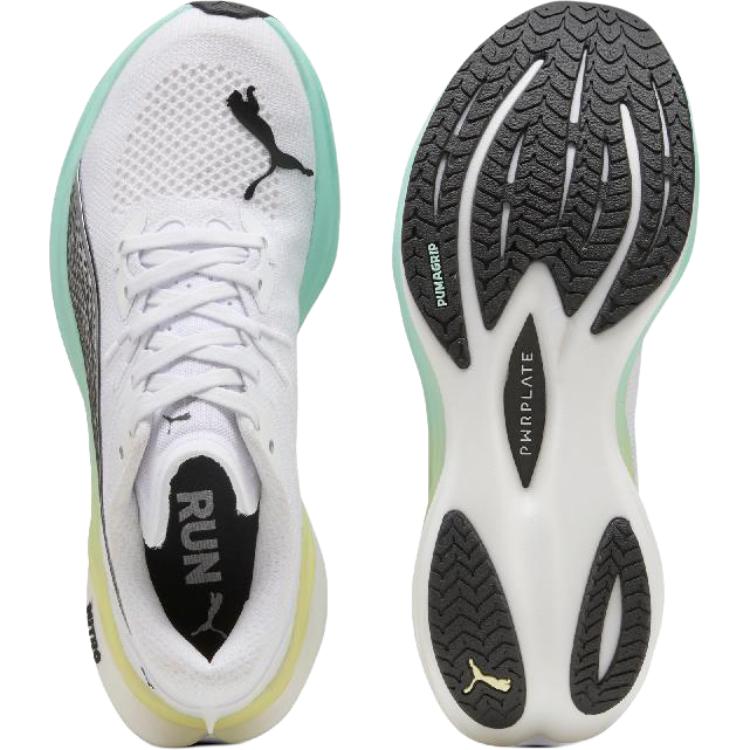 Puma Deviate Nitro 3 Comfortable Versatile Durable Low-Top Casual Running Shoes Women sneaker White 309708-20