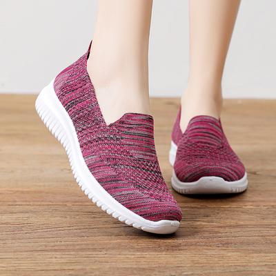 Spring and Summer Fashion Ladies Casual Shoes Lightweight and Breathable Walking Shoes