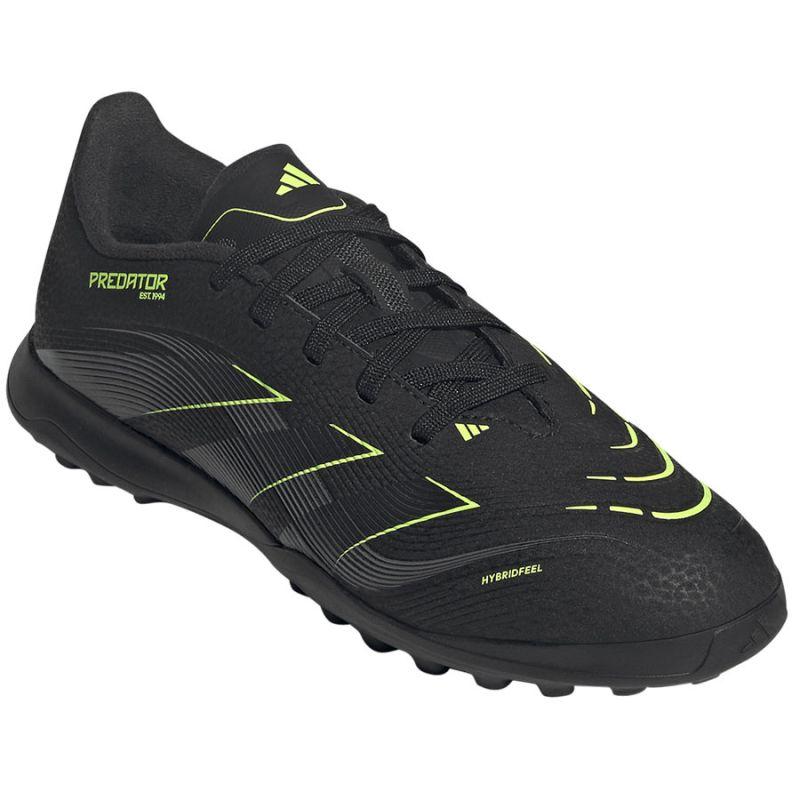 Adidas predator league soccer shoes hybridfeel upper black