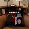 Singer G-Gustavo Cerati Personalized Pillow Dust Cover Bedroom Kids Party Decoration Pillowcase Birthday Children Gift