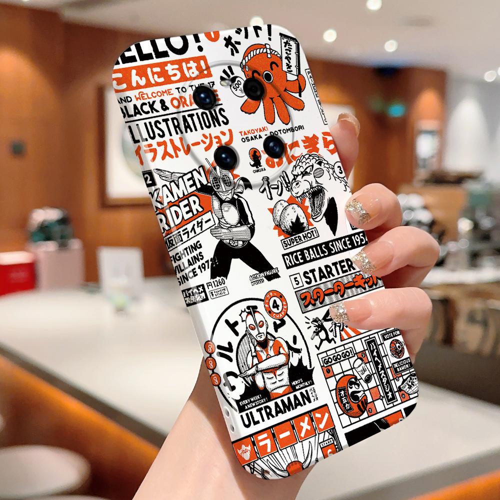 All-inclusive Film Phone Case Cartoon Fashion Design Hard Shell Full Cover Camera Protection Case for iPhone Huawei Honor Vivo Google