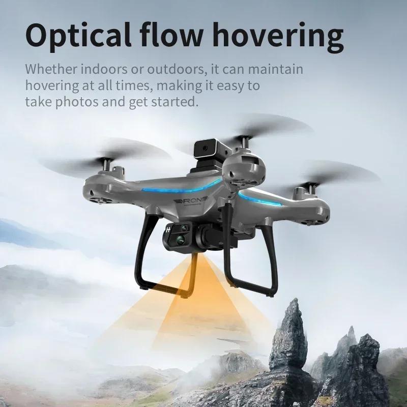 KY102 RC Drohne 8K Professionelle Dual-Kamera Luftaufnahme 360° Quadcopter Hindernisvermeidung Optischer Fluss Luftaufnahme Drohnen Spielzeug
