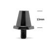 GUOOL 12x Soccer Boot Studs Soccer Studs 11mm 13mm Professional Threaded Screws 5mm Diameter Replacement Spikes for Indoor Outdoor Sports