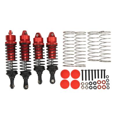 RC Shock Absorber Set Professional Aluminium Alloy RC Car Front Rear Shock Absorber Set for 1 10 RC Car