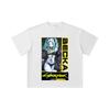 260 GSM Double Yarn 32 Count 100% Cotton Cyberpunk V10 Becka Print Unisex Heavy Cotton T Shirt