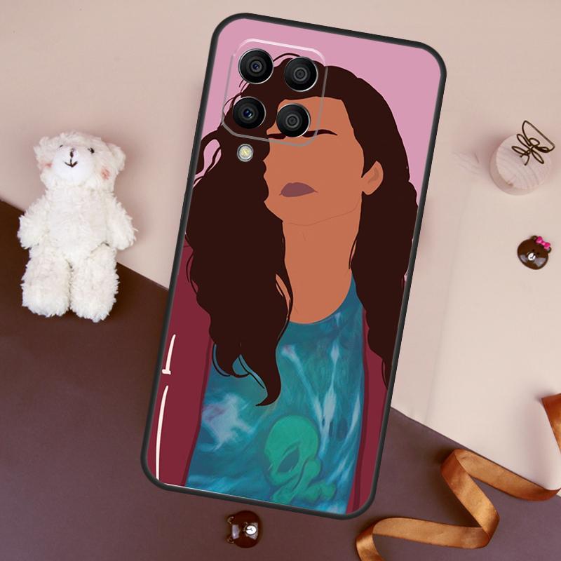Euphoria Zendaya Rue Case For Samsung Galaxy M11 M31 M21 M53 M13 M32 M52 M15 M35 M55 M14 M34 M54 M06 M16 M36 M56