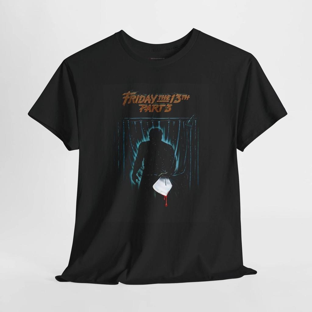 Friday the 13th Part 3 1982 Retro Movie Poster Horror Unisex Graphic T-Shirt