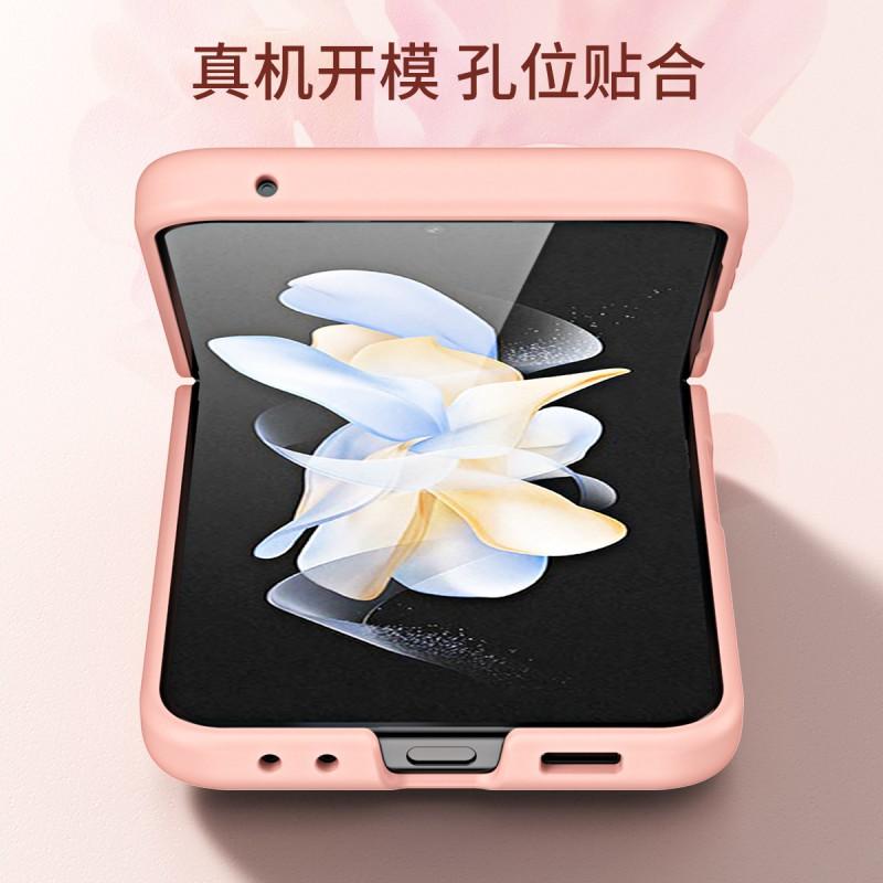 Foldable Phone Case With Wrist Strap Galaxy Z Flip 6 5 4 3 Moto Razr 40 Ultra Shockproof PC Cover Kickstand