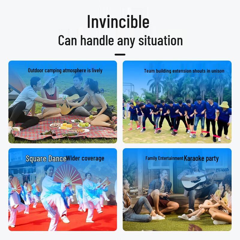 Soaiy ST-809WM Portable Karaoke Speaker