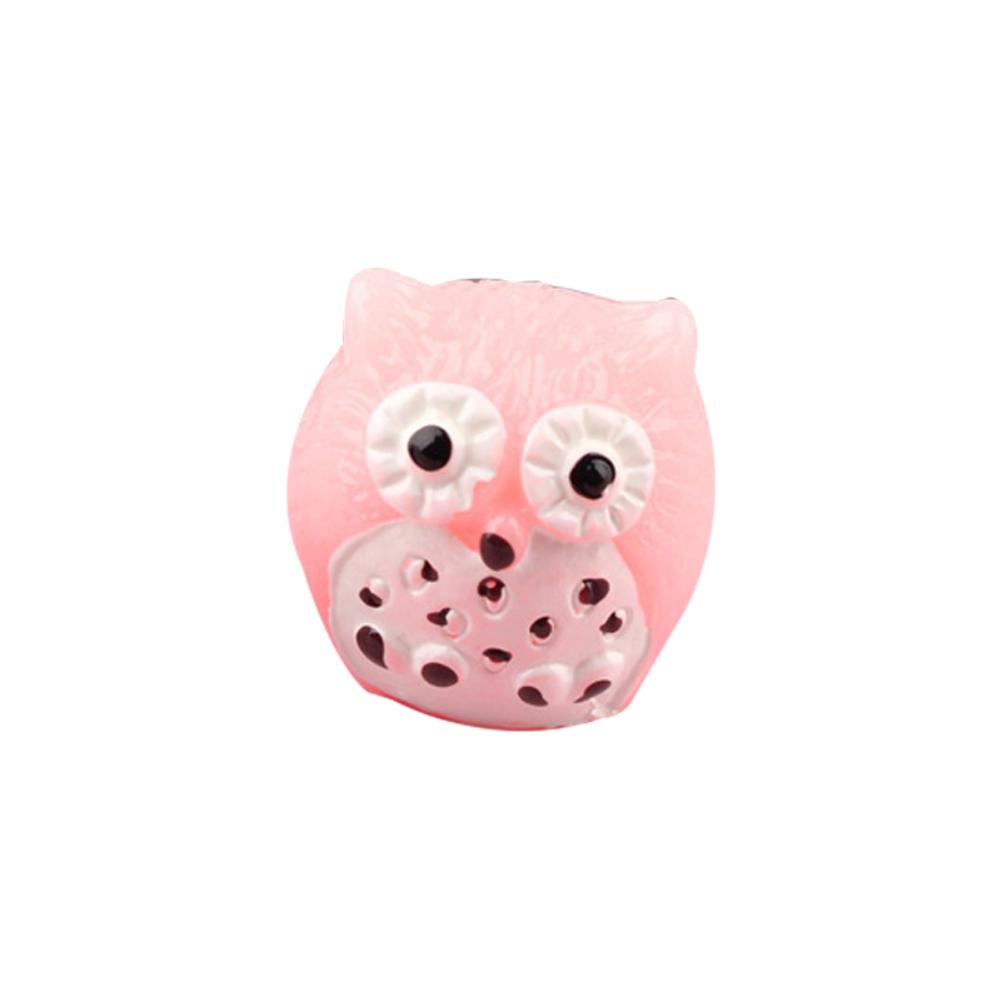 Resin Mini Owls Miniature Fairy Garden Landscape Accessories for Dollhouse Decoration Plant House Decor