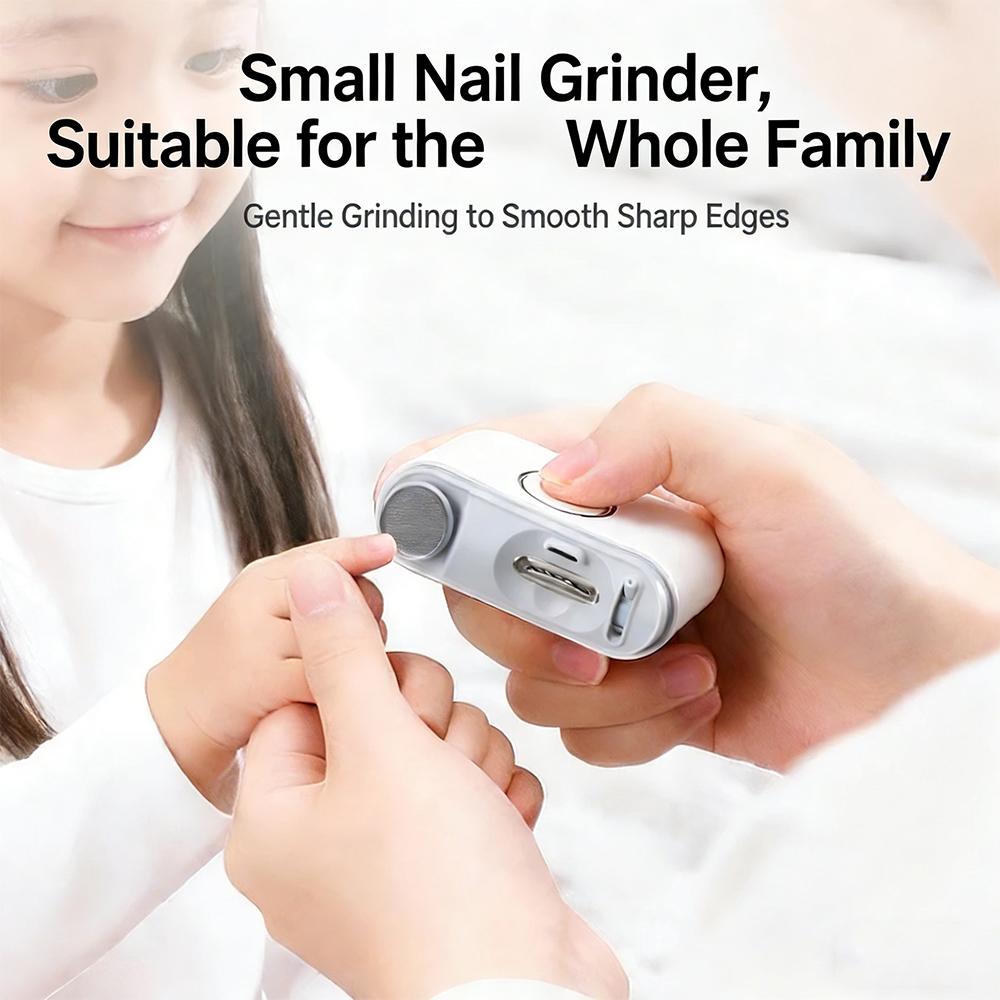 Automatic Portable Nail Clipper Electric Baby Nail Clippers Portable Nail File for Baby Kids Seniors
