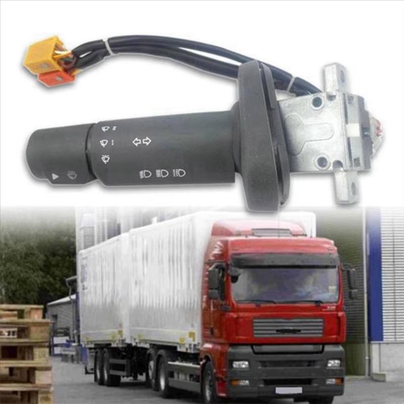 Truck Turn Signal Wiper Control Switch 81255090128 81255090147 81255090085 High Compatibility Enhancing Driving Comfort