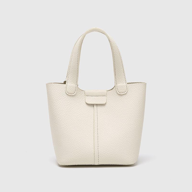 Crossbody Bag Simple and Elegant Bucket Bag Hand-held Bag