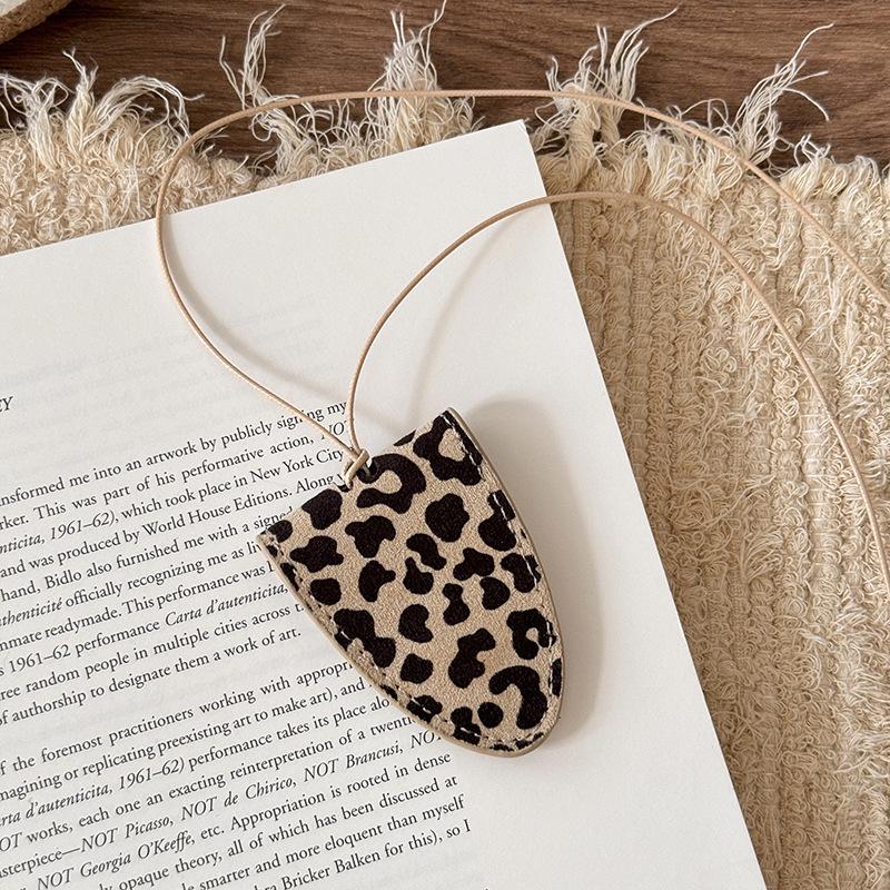 

Магнитное ожерелье для очков с леопардовым принтом: Женский уличный шнурок для солнцезащитных очков и декоративная цепочка-клипса