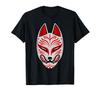 Fox Mask Japanese Anime Braided Nine-Tailed Fox T-Shirt