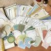 100pcs/pack Vintage Memo Paper Set DIY Scrapbooking School Supplies Decor Junk Journal Marking Stationery Notes Paper