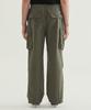 COVERNAT Wide Cotton Parachute Pants Olive