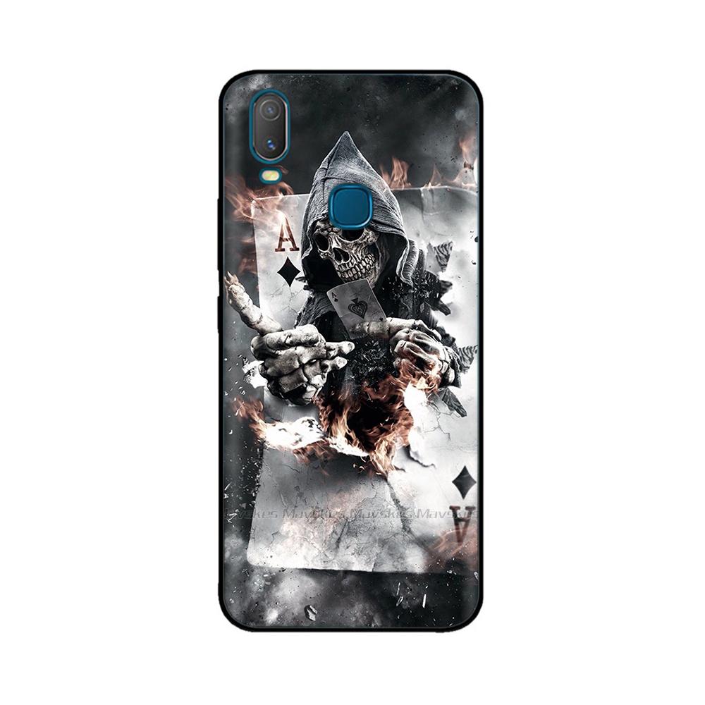 Für Vivo Y11 2019 Hülle Silikon Niedliche Cartoon-Druck Weiche TPU-Hülle für Vivo 1906 Fundas Coque für VivoY11 Y 11 2019 6,35'' Hülle