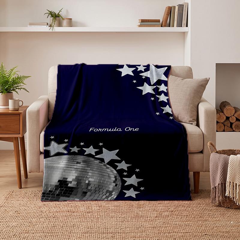 Formula 1 Soft Warm Flannel Blankets Comfortable Blanket for Home Decoration Gifting
