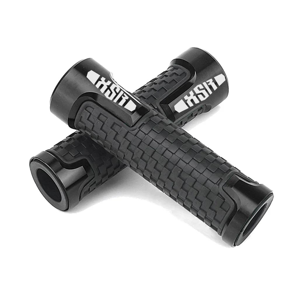 

7/8 22MM CNC Handlebar Grips Motorcycle Accessories Non Slip Handlebar Grip Throttle For YAMAHA XSR700 XSR900 XSR 700 900 чорний
