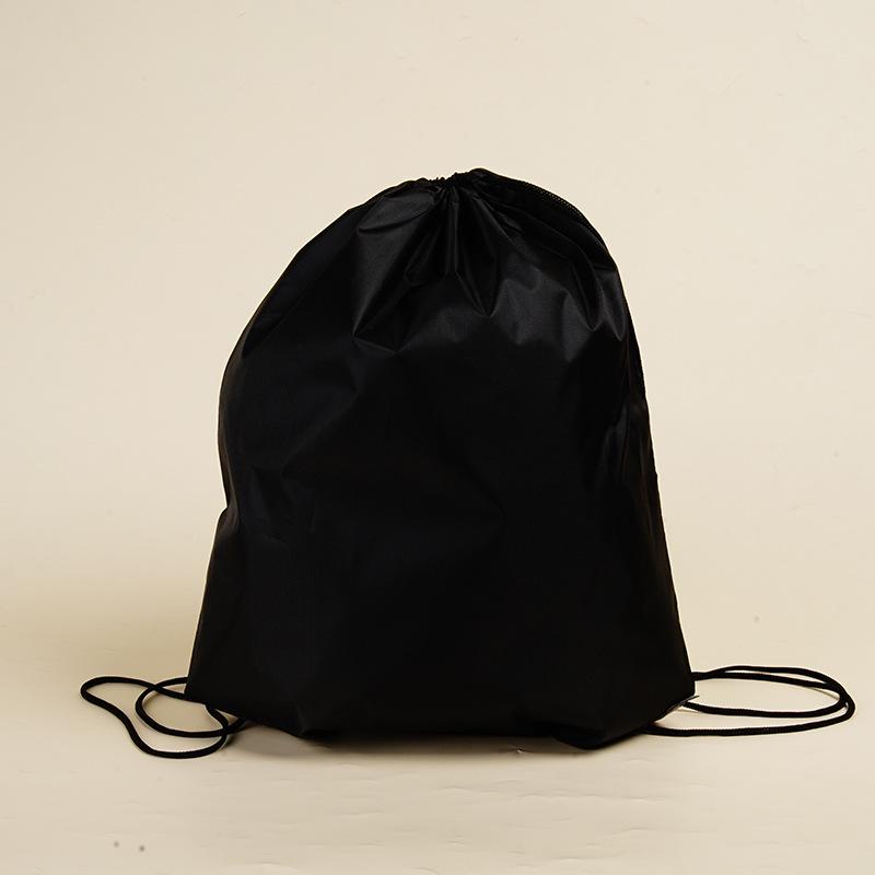 In Stock Custom Logo Polyester Sports Drawstring Backpack